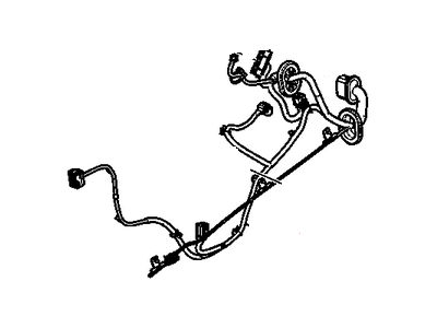 Chevy 84172554 HARNESS,FRONT SIDE DOOR DOOR WIRING