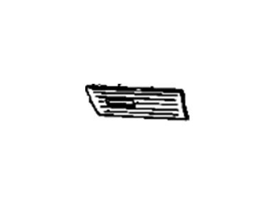 Oldsmobile 12390167 Rear Molding