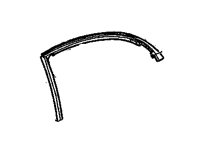 Oldsmobile 25737573 Door Weatherstrip Retainer