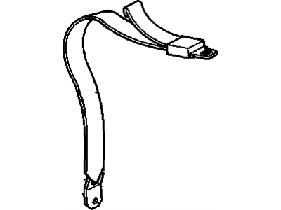 Oldsmobile 98 Seat Belt - 12521513