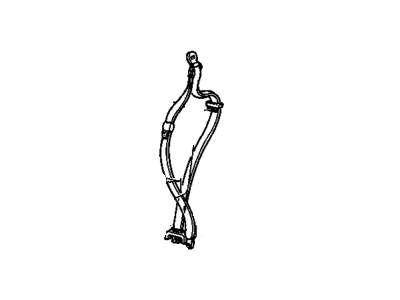 Chevy 15634834 Rear Belt Assembly