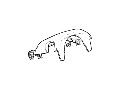 Chevy 22834222 COVER,INSTRUMENT PANEL STEERING COLUMN UPPER TRIM(URBAN)