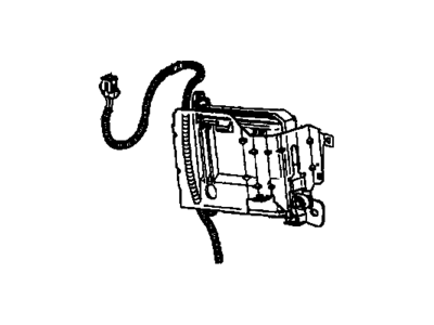 Pontiac 13585860 CONNECTOR(PART OF ENGINE WIRING HARNESS)(2.535)