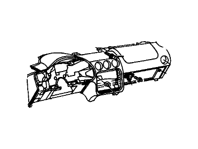 Pontiac 10277886 Instrument Panel