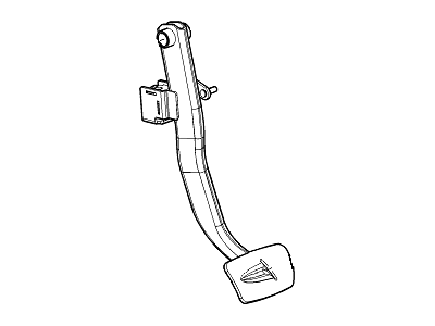 Chevy 20981794 PEDAL,BRAKE(INCLUDES 4,6)