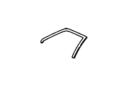 1990 Pontiac Bonneville Door Moldings - 25551388