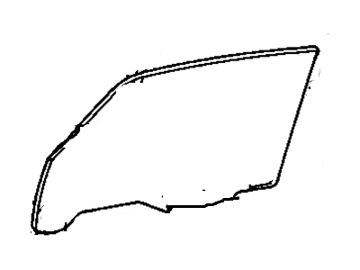 Buick 3531045 Door Glass
