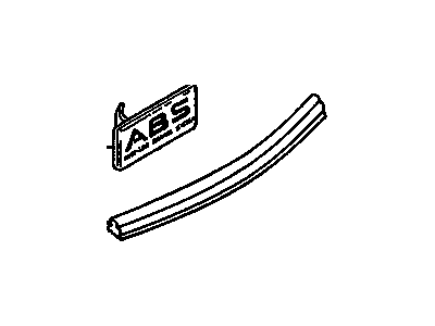 Pontiac 10134027 Molding