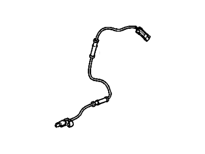 GMC Yukon XL 2500 ABS Sensor - 20981133