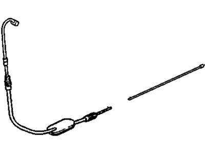 Cadillac Parking Brake Cable - 25643953