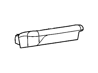 Chevy 89042900 COVER,REAR SEAT CUSHION(CASHMERE)(35%)(15.035)(CUSHION COVER REAR FACING IS CARPET)(FOR 1ST DESIGN SEE 89039469)