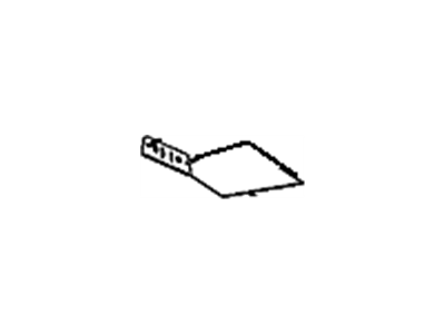 Cadillac 3544343 HOUSING,REAR LAMP MONITOR(BLACK)(HEADLINER INTERIOR BRAKE LIGHT)