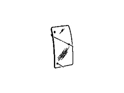 Chevy 14071509 Side Glass