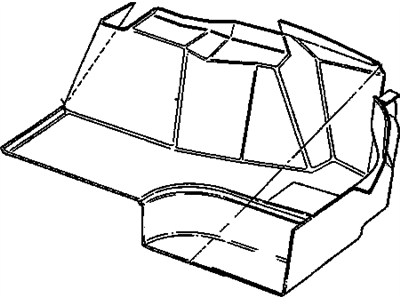 Oldsmobile 10329211 Compartment Trim
