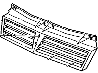 Pontiac LeMans Grille - 90263689