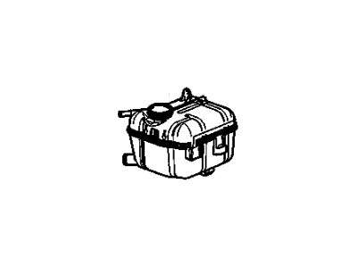 Cadillac 23180679 TANK,RADIATOR SURGE(INCLUDES 6,8,9)(INCLUDES SENSOR)(NORMALLY OPEN FLOAT)