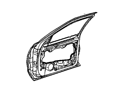 Cadillac 25640374 Door Shell