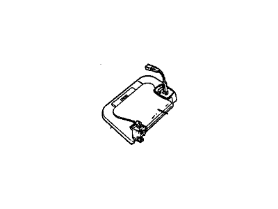 Buick 12535203 Sunshade Support