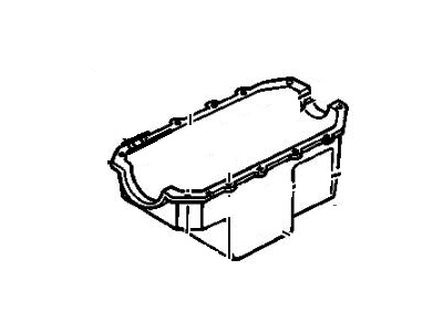 Pontiac Oil Pan - 24503557