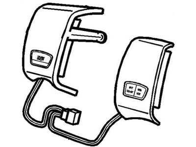 2000 Chevy Monte Carlo Cruise Control Switch - 10354248