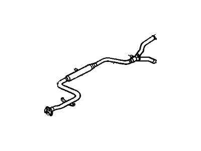 Pontiac 12529222 Intermediate Pipe
