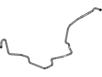 Cadillac 25882812 PIPE,BRAKE PRESSURE MOD VALVE FRONT