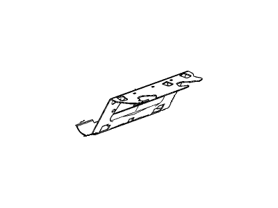 Chevy 23480908 INSULATOR,FLOOR PANEL REAR SEAT(WITH THE TRUNK TRIM DEADENER)