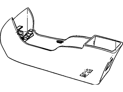 Pontiac 10201935 Console