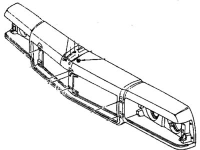 Chevy 14081654 Header Panel
