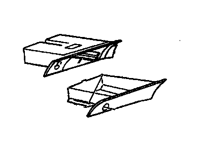 Pontiac 22588317 Glove Box Assembly