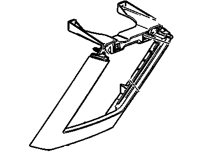 GM 20809146 Panel, Floor Console, Jet Black GM 20809146 Panel, Floor Console, Jet Black