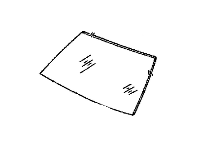 GMC 14056749 Glass Panel