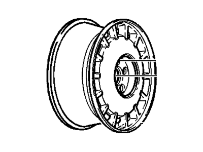 Cadillac DeVille Spare Wheel - 9593086