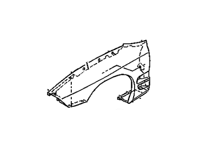 Pontiac 10420066 Fender