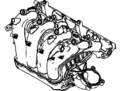 Chevy Aveo Intake Manifold - 55564303