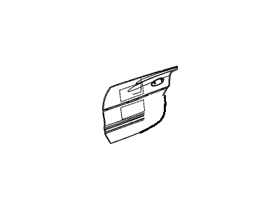 Oldsmobile 25622519 Outer Panel