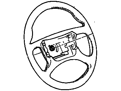 Pontiac Bonneville Steering Wheel - 17987374