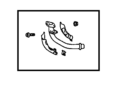 Chevy Prizm Exhaust Pipe - 94856612