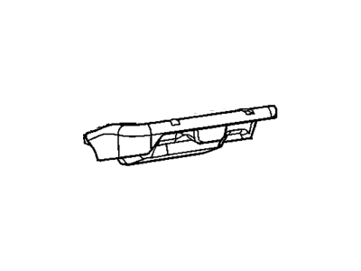 GM 88983493 Pad, Seat Cushion 88983493 GM Pad, Seat Cushion Illustration 1 of 1