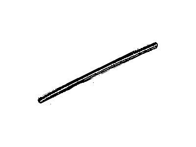 10032367 GM Upper Molding, Driver Side Illustration 1 of 1