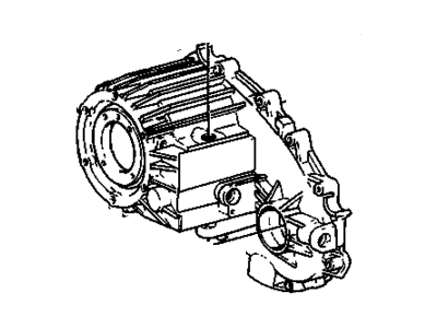 GMC 12545954 CASE,TRANSFER(FRONT HALF)(TYPE 233C)(PART TIME)(INCLUDE 40,59,61,62,65,72)(LESS HIGH-LOW GEAR AND RETAINING RING)