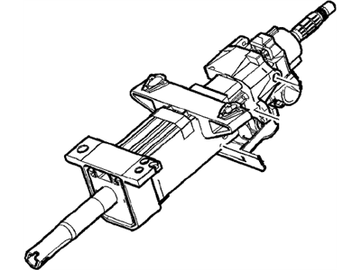 15884111 GM Column, Steering Illustration 1 of 1
