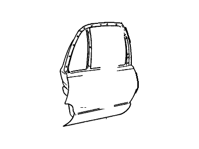 Oldsmobile 25628916 Door Shell