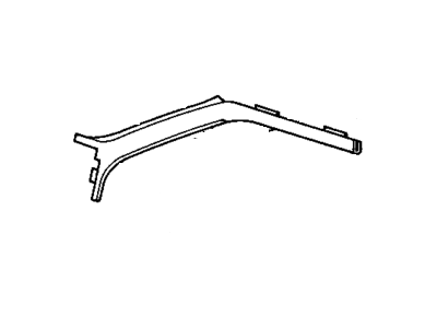 Pontiac 10174580 Windshield Pillar Trim