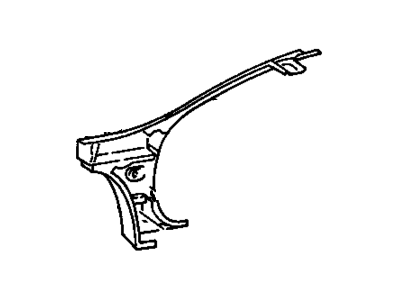Chevy 10248396 Hinge Pillar