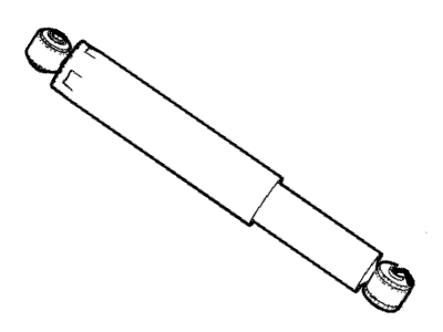 GM 25871234 Absorber, Front And Rear Suspension