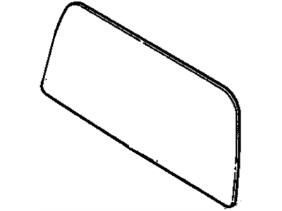 Chevy 14022868 Glass