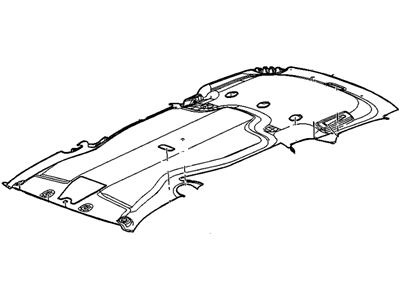 Chevy 19149042 PANEL,HEADLINING TRIM(CASHMERE)