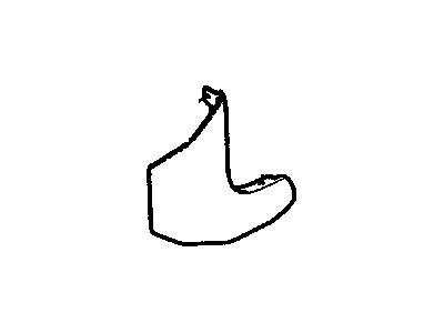 Pontiac 92226255 PANEL,BODY HINGE PILLAR TRIM