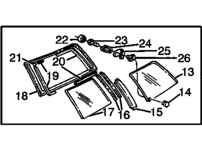 Chevy 15530719 Slide Assembly